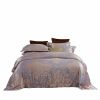 Perugia by Dolce Mela - 6 Pieces Luxury Jacquard Queen Size Duvet Cover Set