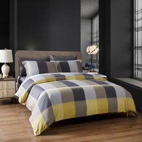 Pompeii by Dolce Mela, Duvet Cover Set, Cotton Bedding - 6 pc Queen