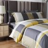 Pompeii by Dolce Mela, Duvet Cover Set, Cotton Bedding - 6 pc Queen