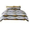 Moco by Dolce Mela, Duvet Cover Set, Cotton Bedding - 6 pc Queen