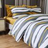 Moco by Dolce Mela, Duvet Cover Set, Cotton Bedding - 6 pc Queen