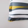 Moco by Dolce Mela, Duvet Cover Set, Cotton Bedding - 6 pc Queen
