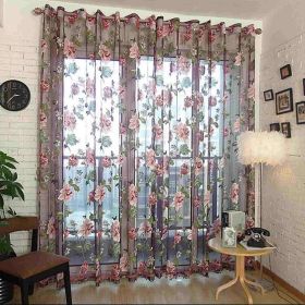 Bucharest - Sheer Curtain Panel, 60x100