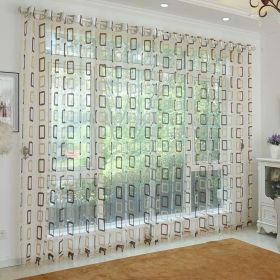 Nice - Sheer Curtain Panel - 60x100