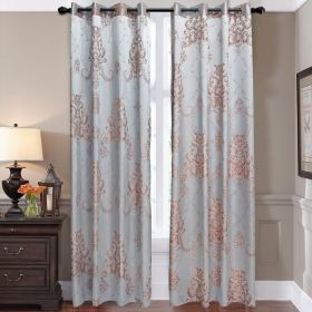 Bordeaux - Jacquard Semi-Blackout Curtain - 60x100