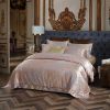 Queen Size Duvet Cover Set Jacquard Top & 100% Cotton Inside