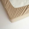 Queen Size Duvet Cover Set Jacquard Top & 100% Cotton Inside Blue/Gold