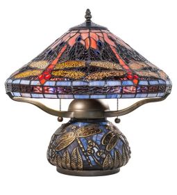 16 High Tiffany Dragonfly Table Lamp