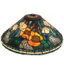 16" Wide Tiffany Poppy Cone Shade