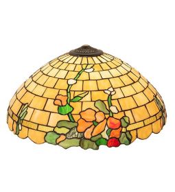 20" Wide Duffner & Kimberly Hollyhock Shade