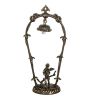 19" High Cherub With Violin Mini Lamp