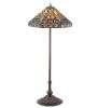 58" High Tiffany Elizabethan Floor Lamp