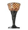 14" High Tiffany Fishscale Mini Lamp