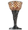 14" High Tiffany Fishscale Mini Lamp