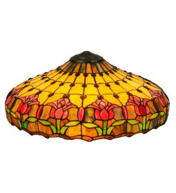 22" Wide Colonial Tulip Shade