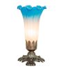 8" High Pink/Blue Accent Lamp