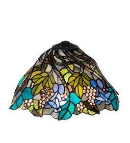 16" Wide Spiral Grape Shade
