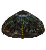 18"W Tiffany Hanginghead Dragonfly Shade