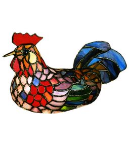 6.5"H Rooster Accent Lamp