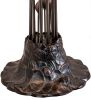 22"H Pink/White Pond Lily 10 LT Table Lamp