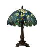 17"H Nightfall Wisteria Accent Lamp