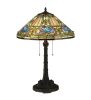26.5"H Tiffany Floral Table Lamp