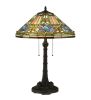 26.5"H Tiffany Floral Table Lamp
