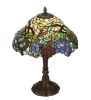18.5"H Spiral Grape Accent Lamp