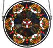 18W X 18H Middleton Stained Glass Window