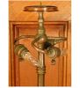 ORIGINAL TIFFANY TURNING LEAF TABLE LAMP