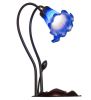 16" High Blue Pond Lily 2 LT Accent Lamp
