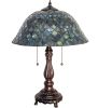 22" High Tiffany Fishscale Table Lamp