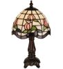 12" High Roseborder Mini Lamp