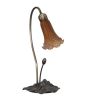 16 High Amber Tiffany Pond Lily Accent Lamp