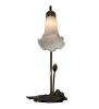 16 High White Tiffany Pond Lily Accent Lamp