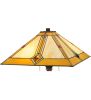 62"H Diamond Mission Floor Lamp