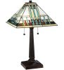 23"H Prairie Peaks Table Lamp