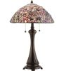25"H Agata Purple Table Lamp
