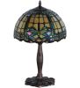 19" High Dragonfly Trellis Accent Lamp