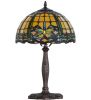 19" High Dragonfly Trellis Accent Lamp