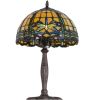 19" High Dragonfly Trellis Accent Lamp