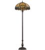 63"H Dragonfly Trellis Floor Lamp