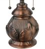 19.5"H Black Eyed Susan Table Lamp