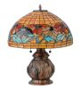 19.5"H Black Eyed Susan Table Lamp