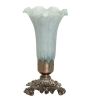8 High Gray Tiffany Pond Lily Accent Lamp