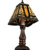 12"H Sierra Prairie Mission Mini Lamp
