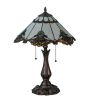 21"H Shell with Jewels Table Lamp