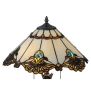 21"H Shell with Jewels Table Lamp