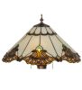 63"H Shell with Jewels Floor Lamp