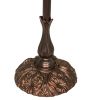 63"H Shell with Jewels Floor Lamp